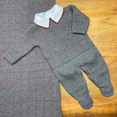 Macacão e Manta - Diego - Grafite e Red